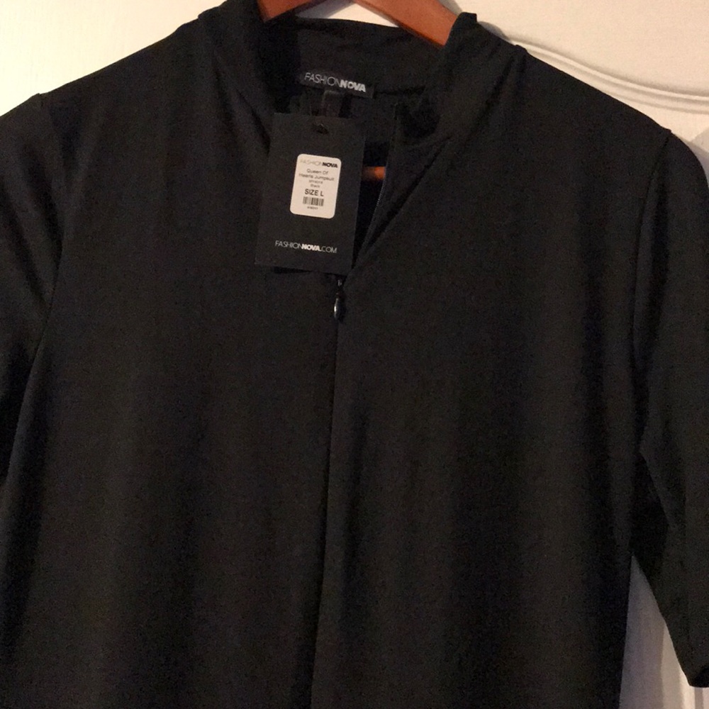 Black jumpsuit